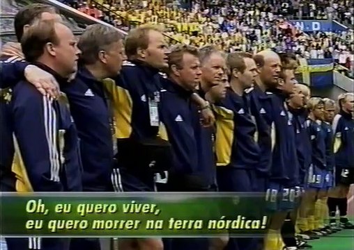 Copa do Mundo 2002 Argentina x Suécia (Grupo F) com Cléber Machado (Globo)