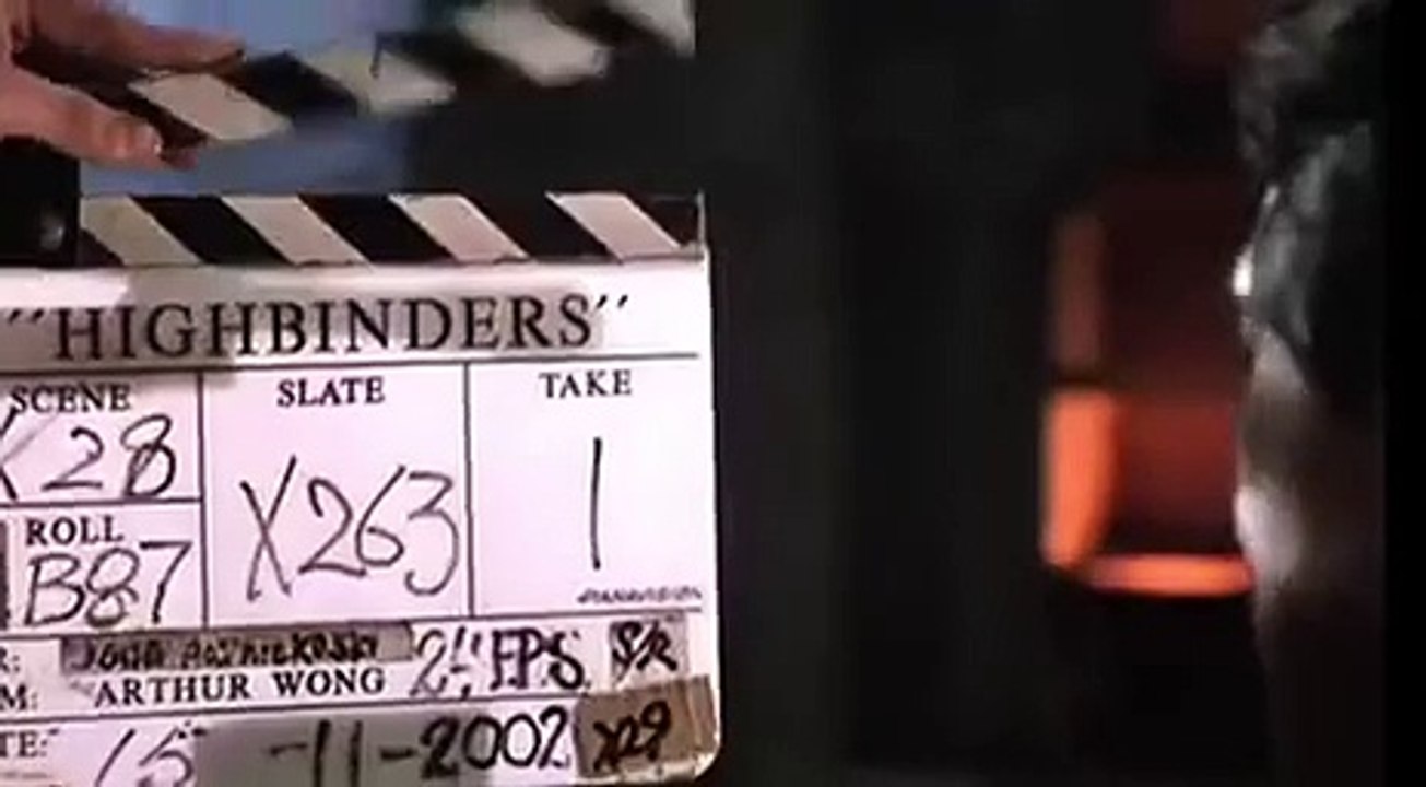 Claire Forlani slaps Jackie Chan a bit too hard in the filming of The Medallion, 2003