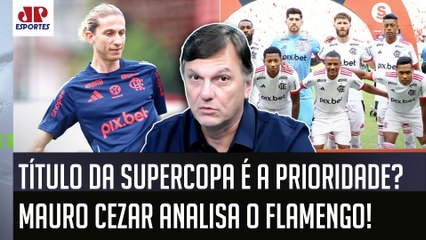 "ISSO ESTÁ BEM CLARO! O Filipe Luís QUER DE QUALQUER JEITO que o Flamengo..." Mauro Cezar ANALISA!