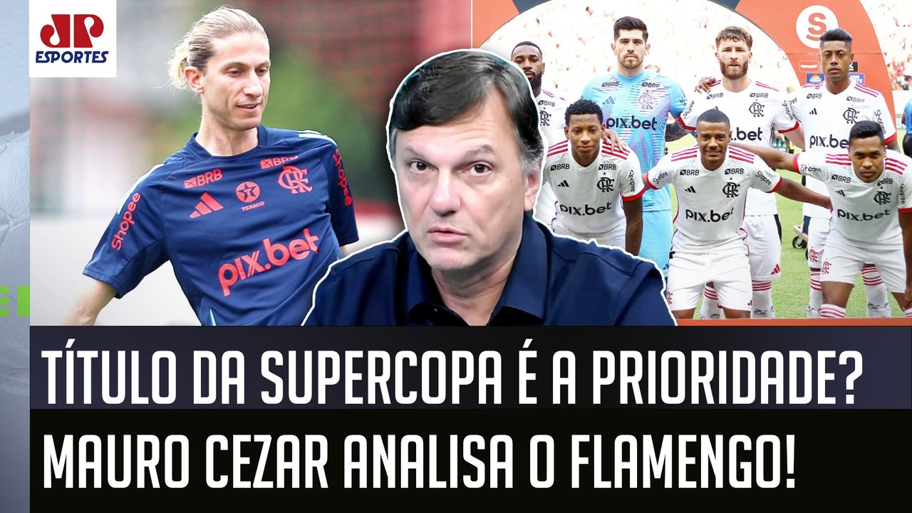 "ISSO ESTÁ BEM CLARO! O Filipe Luís QUER DE QUALQUER JEITO que o Flamengo..." Mauro Cezar ANALISA!