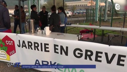 Le JT - 29/01/25 - Les raisons du plan social annoncé chez Arkema Jarrie avec le directeur du site Matthieu Brisson. - Le JT - TéléGrenoble