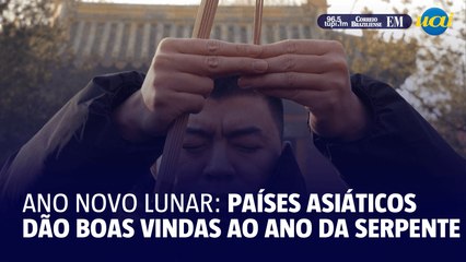 Países asiáticos dão boas-vindas ao Ano da Serpente