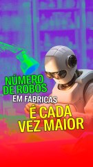 Número de robôs em fábricas ao redor do mundo é cada vez maior