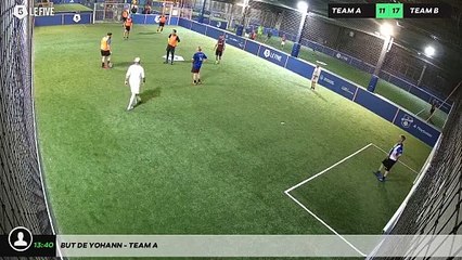 But de Yohann - Team A
