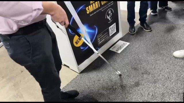 Il bastone per non vedenti che usa l'intelligenza artificiale