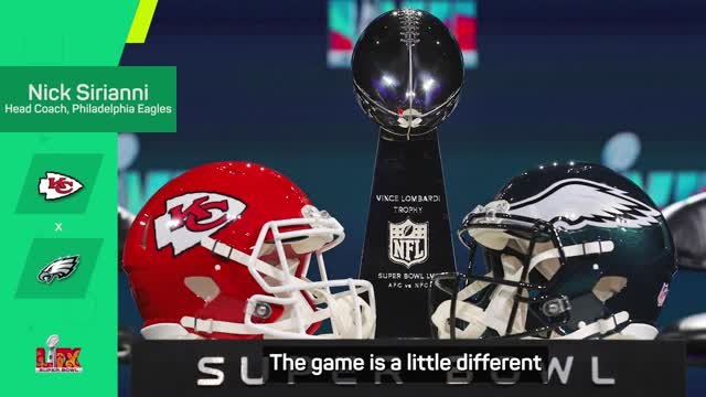 Sirianni focused on controlling the controllable ahead of Super Bowl LIX