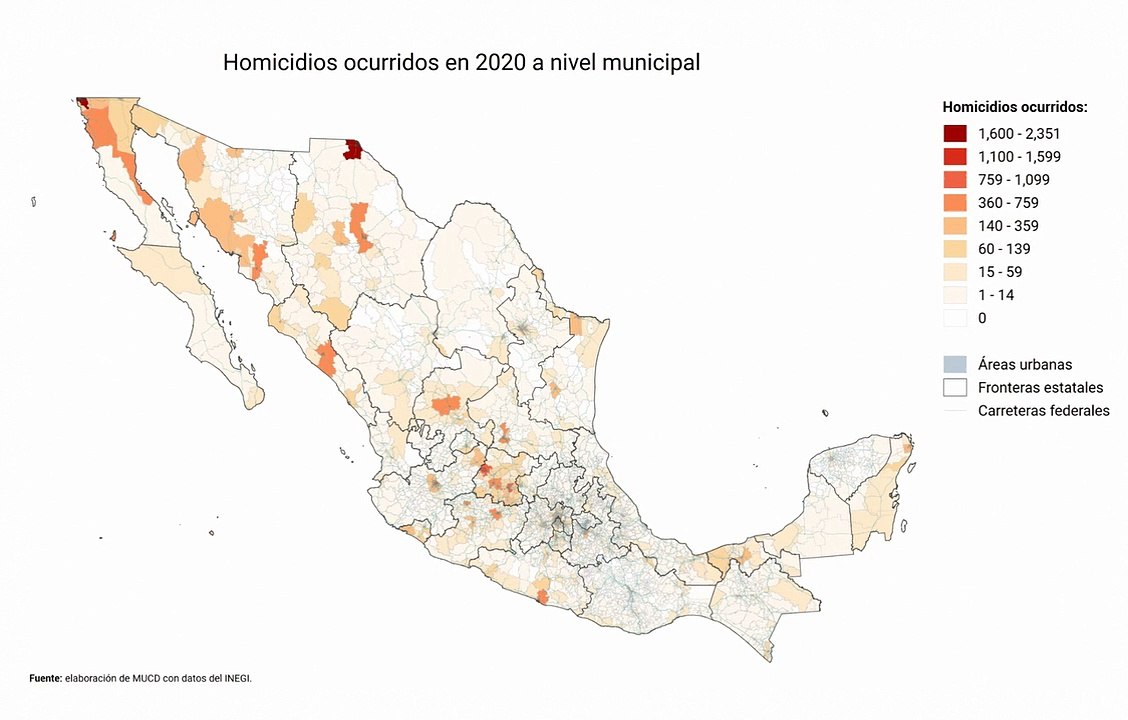 Atlas de Homicidios México 2023