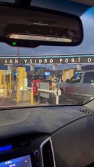 Pelea en Garita Tijuana - San Ysidro