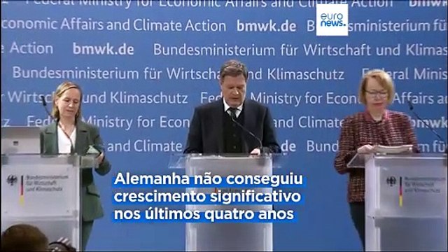 Alemanha reduz previsão de crescimento económico de 2025 para 0,3%