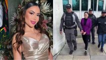 Novia y empleados de 'Epa Colombia' hicieron plantón frente a la Fiscalía pidiendo su libertad