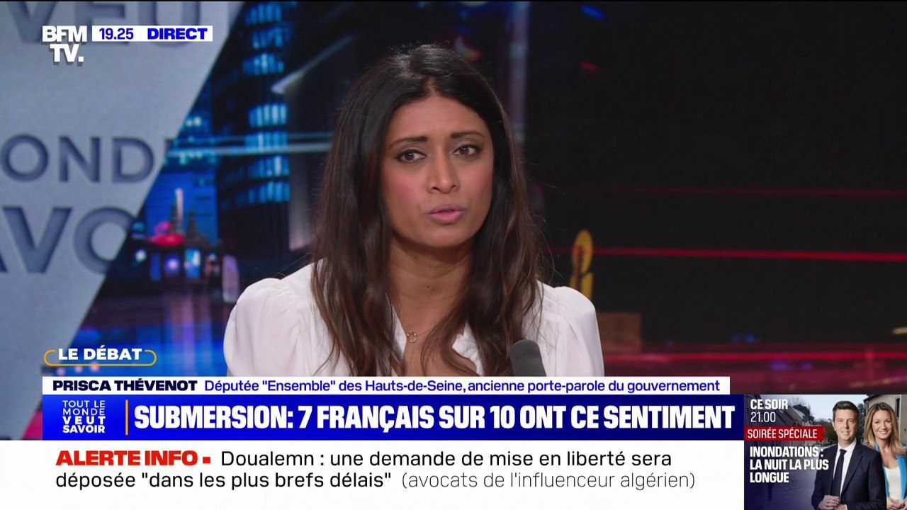Propos de Français Bayrou sur une "submersion" migratoire: "Je n'aurais pas employé ce mot", réagit Prisca Thevenot (Ensemble)