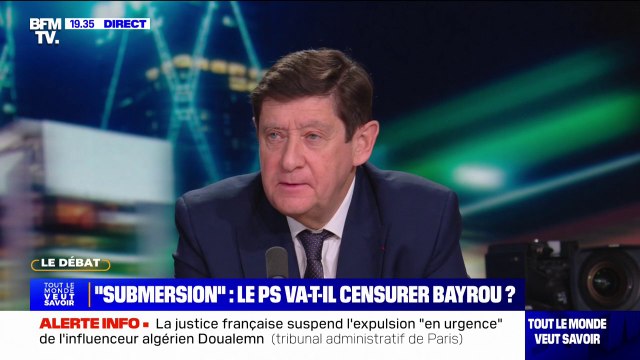 Patrick Kanner (président du groupe socialiste au Sénat): Ce que nous voulons, c'est un budget le moins pénalisant pour les Français