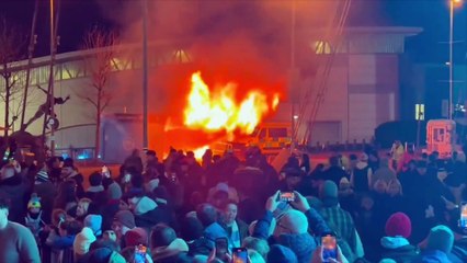Fire at Manchester City's Etihad Stadium causes chaos ahead of Champions League final day