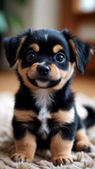 Adorable Puppy Melts Hearts 🐶😍  Cutest Black & Tan Pup Ever!