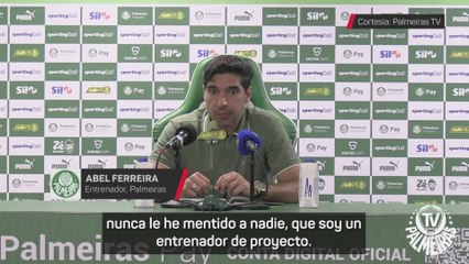 Abel Ferreira: "Hemos ganados más títulos aquí en 5 años que Klopp en 8 en el Liverpool"