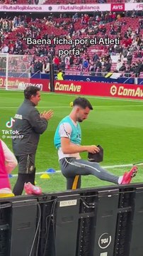 Le quieren y no lo ocultan: el mensaje de la afición del Atleti a Baena