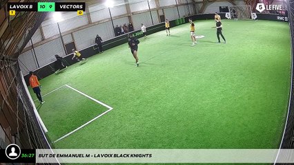 But de Emmanuel M - Lavoix Black Knights