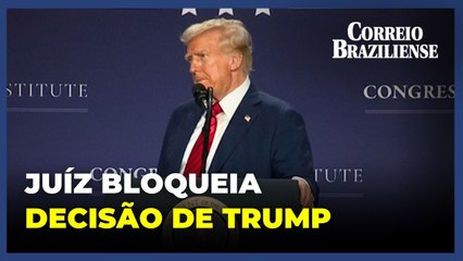 Trump suspende programas de ajuda federal; juiz bloqueia decisão