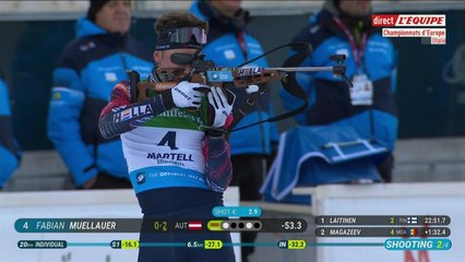 Le replay de l'individuel messieurs de Martell-Val Martello - Biathlon - Championnat d'Europe