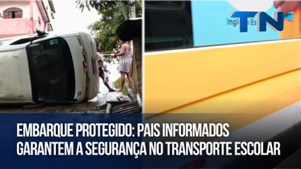 Embarque protegido: Pais informados garantem a segurança no transporte escolar