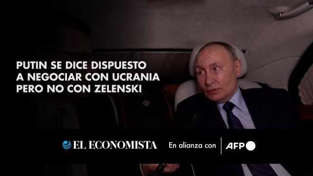 Putin se dice dispuesto a negociar con Ucrania pero no con Zelenski