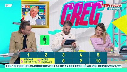Le jeu des 10 du 29 janvier - L'Équipe de Greg - extrait