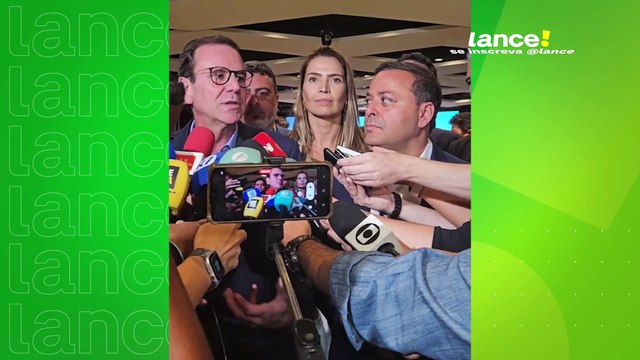 Eduardo Paes discursa após COB confirmar a candidatura do Rio e Niterói à sede do Pan de 2031.