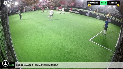 But de Ismael A - Simmons Simmons Fc