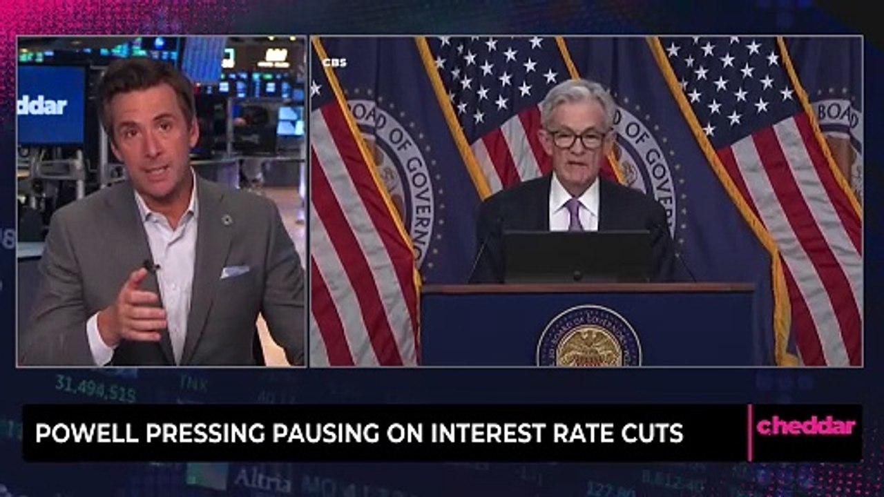 Powell Pressing Pausing on Interest Rate Cuts