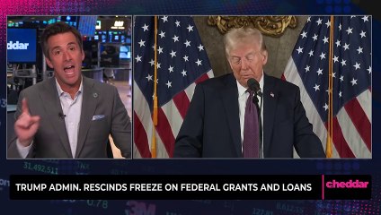 Trump Admin. Rescinds Freeze on Federal Grants and Loans