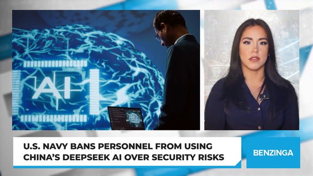 U.S. Navy Bans Personnel From Using China’s DeepSeek AI Over Security Risks