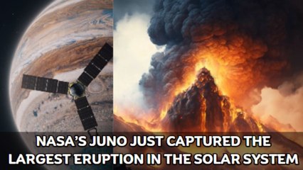 Jupiter’s Moon Just Had the Biggest Volcanic Eruption Ever!