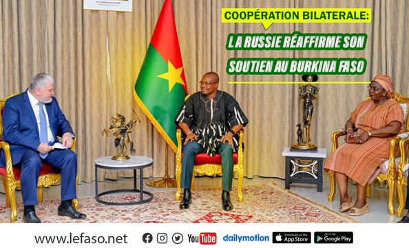 Coopération bilatérale: La Russie réaffirme son soutien au Burkina Faso