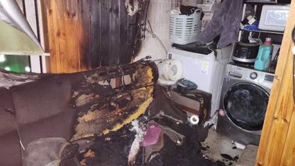 강원 철원서 농막 화재...다친 사람 없어 / YTN