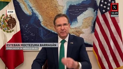 "Soy un soldado de México": Esteban Moctezuma seguirá como embajador en Estados Unidos