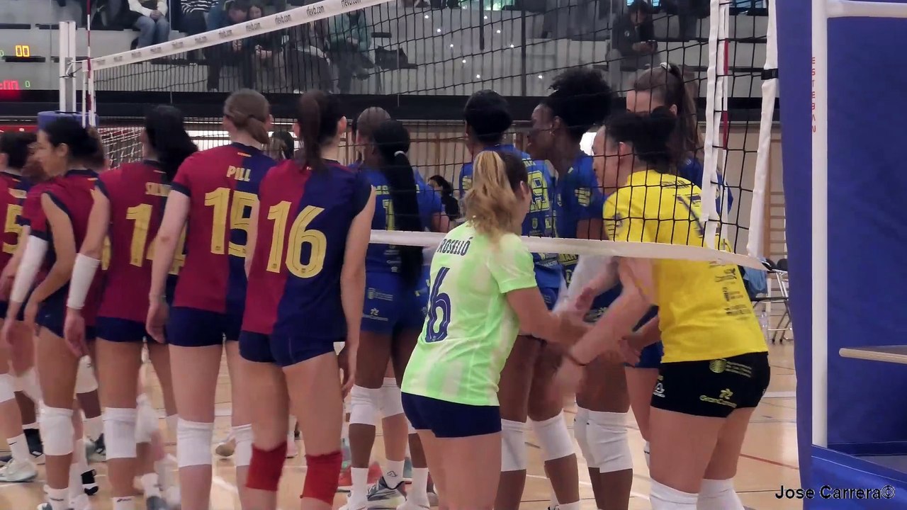 CV Barcelona 1-3 CV Jav Olímpico Las Palmas Gran Canaria Presentación equipos/Teams presentation/Presentació equips