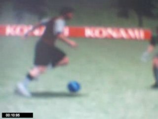 SIMULATION SUR PES 2008 A L'ENTRAINEMENT