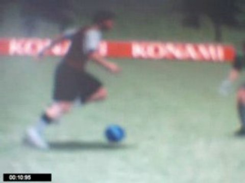 SIMULATION SUR PES 2008 A L'ENTRAINEMENT