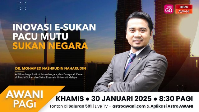 AWANI Pagi: Inovasi e-sukan pacu mutu sukan negara