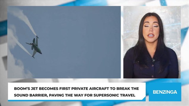 Boom’s Jet Becomes First Private Aircraft To Break The Sound Barrier, Paving The Way For Supersonic Travel
