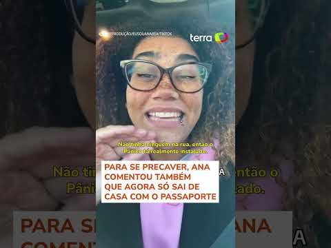 Brasileira nos EUA relata clima tenso com ‘onda de deportações’ de Trump: ‘Ruas vazias’ #shorts