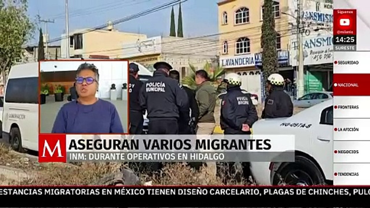 INM detiene a tres extranjeros en transporte público de Pachuca, Hidalgo