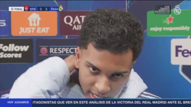 Rodrygo Goes habla tras el Brest vs. Real Madrid de Champions League