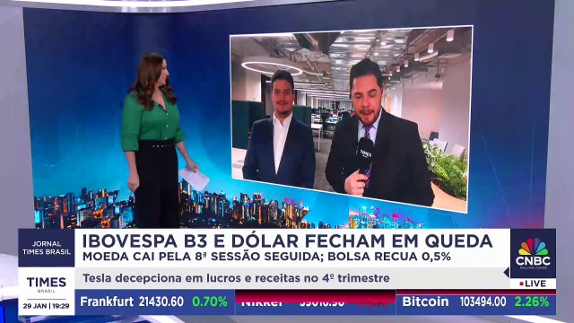 A capacidade do Brasil em sustentar taxas elevadas de juros; Ibovespa B3 e dólar fecham em queda