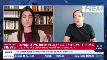 Tendência no aumento de juros na economia brasileira continuará? Presidente da FIEMG analisa