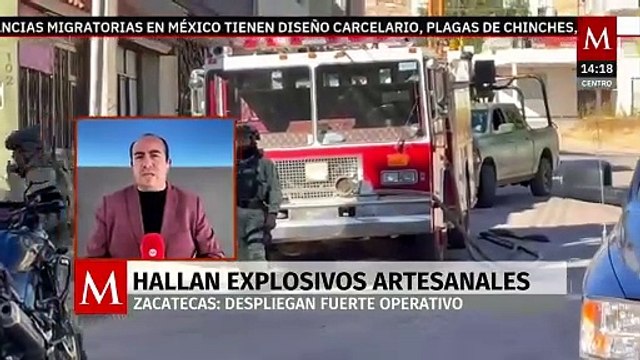 Abandonan explosivos de fabricación artesanal en Zacatecas; tuvo que intervenir el ejército