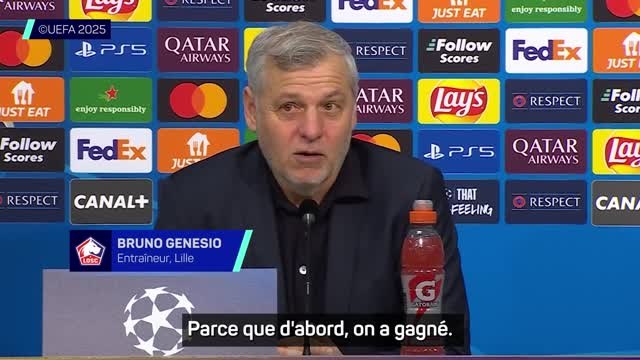 Lille - Genesio : La soirée est parfaite