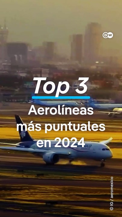 Las 3 aerolíneas más puntuales de 2024