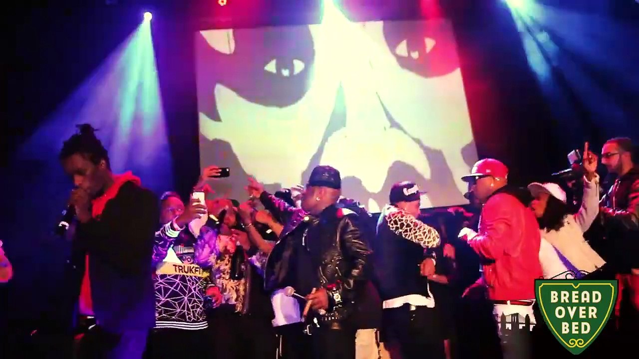 Young Thug 'Danny Glover' Live Performance Lil Wayne, Meek , Birdman, Diddy 20140317