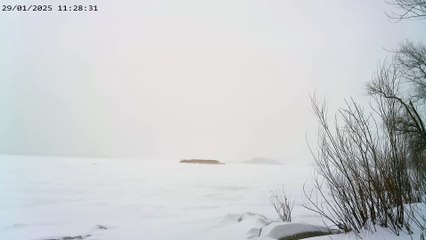 IT WAS A COLD WINDY SNOWY DAY IN QUEBEC, HERE'S HOW IT LOOKS.......